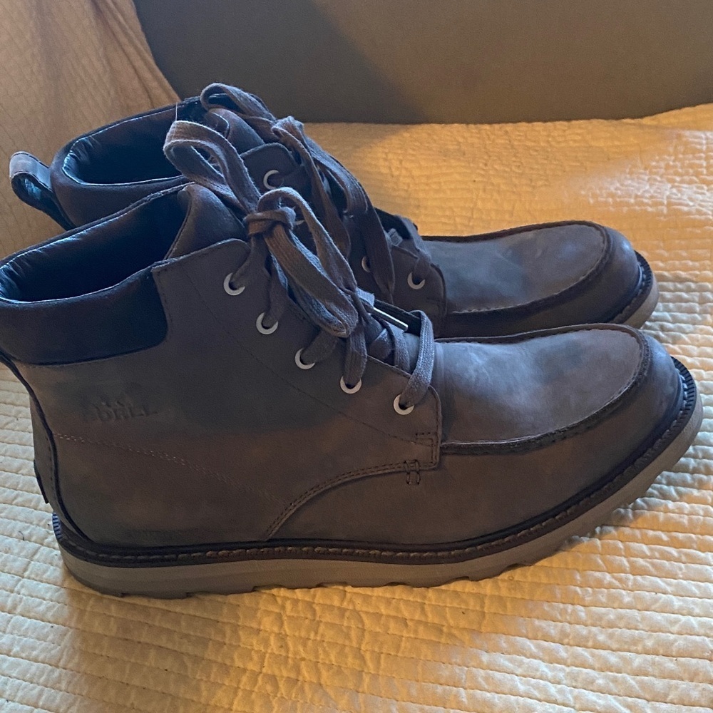 Sorel Men's Madson Moc Toe Waterproof Lace Up Boots Major 1767231-245 NEW